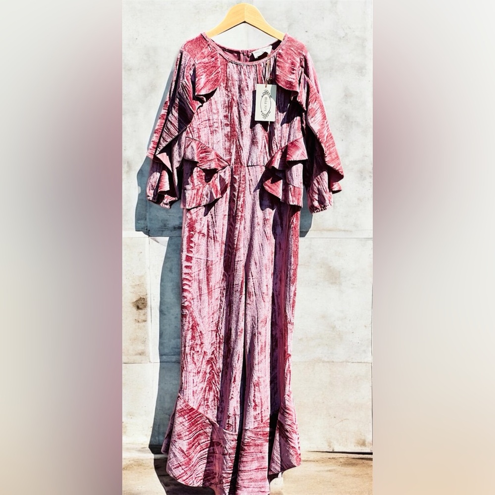 MIA Joy VALERY Rose Jumpsuit NWT